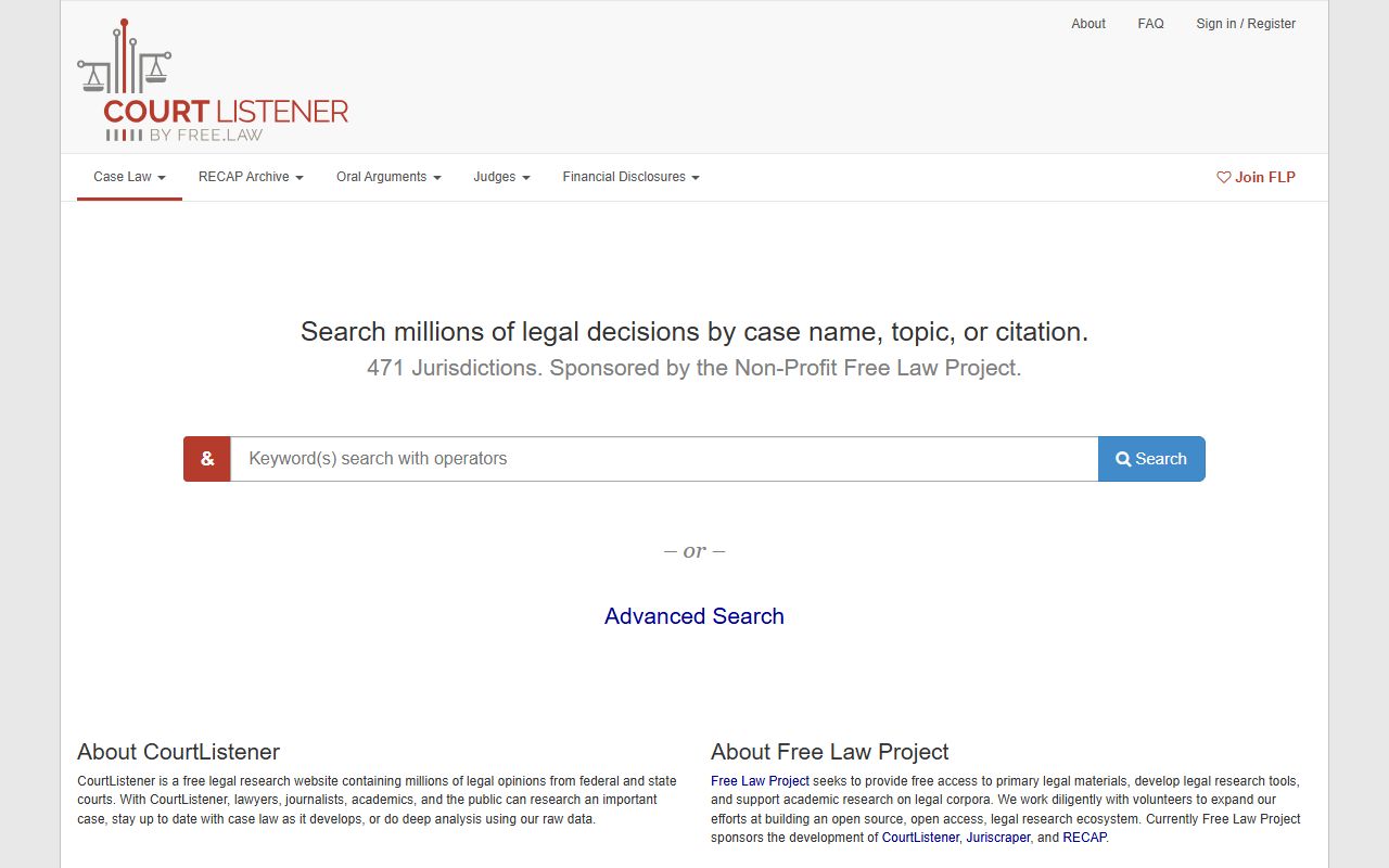 St. Clair County court docket research through the CourtListener alternative